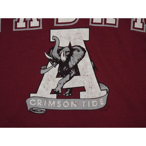 Vintage 90s University of Alabama Crewneck Sweatshirt Large Spellout Size XXL - Picture 2 of 10